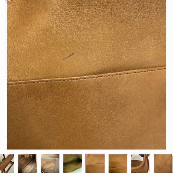 Vintage Coach saddle bag - Picture 8 of 11